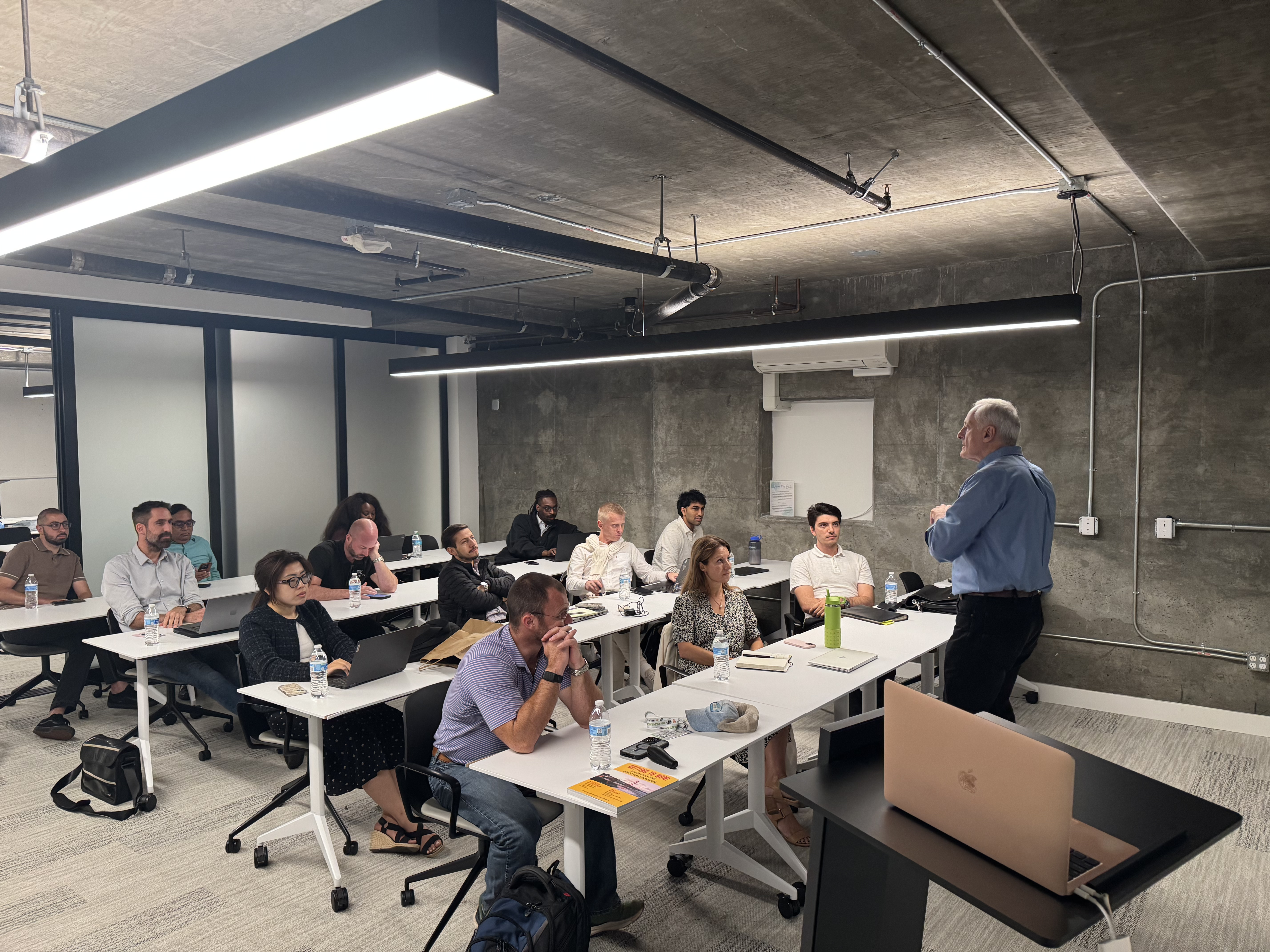 A full class in session at Rincon Hill Conference Center