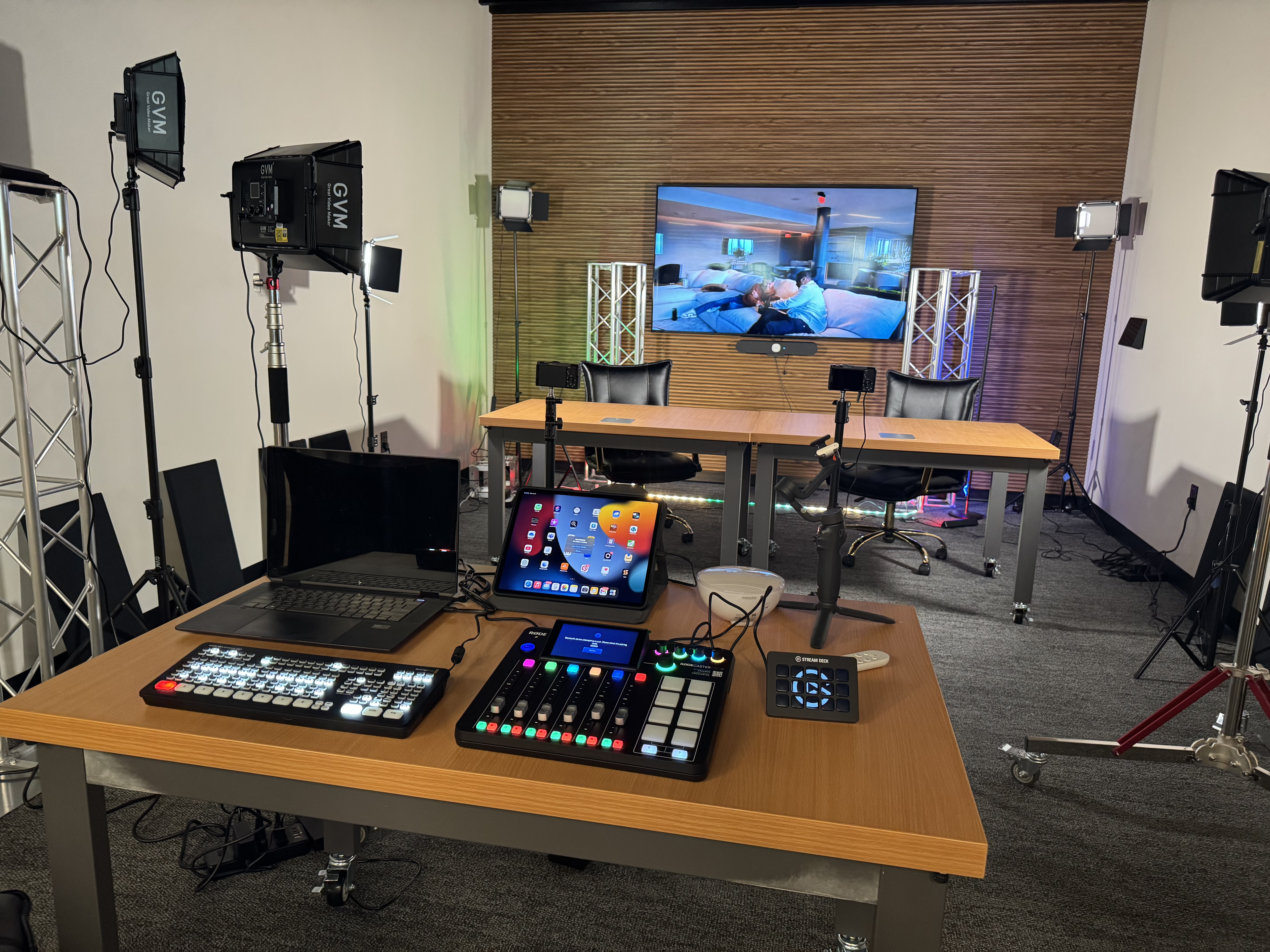 Podcast studio hosted on ClassZ